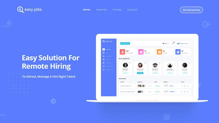 Easy.jobs — Multi-tenant recruitment and applicant tracking