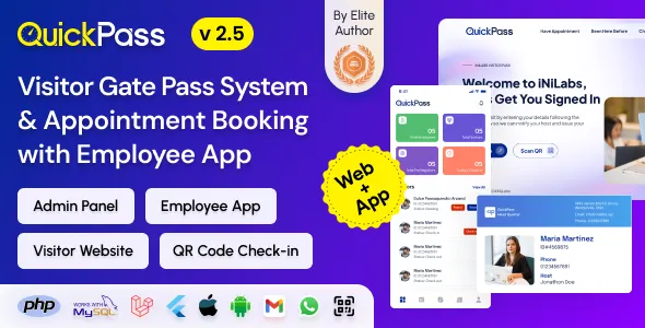 QuickPass — Appointment & visitor gate pass system